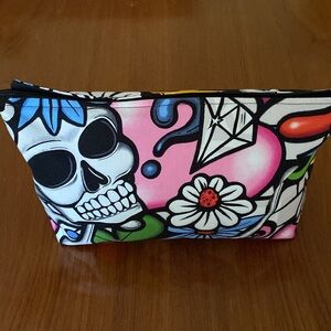 NWOT Handmade Cosmetic/Travel Bag